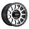 MR305 NV 17x8.5 0mm Offset 8x170 130.81mm CB Machined/Black Street Loc Wheel