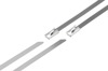 DEI Stainless Steel Locking Ties 8in 9-Pack - Stainless locking ties 8in, 9 pack, universal fit