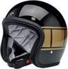 Bonanza Open Face Street Motorcycle Helmet Black 2X-Large Bonanza Open Face Street Motorcycle Helmet Black 2X-Large