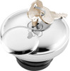 Biker's Choice Vented Screw In Locking Gas Cap Fits 96-18 Harley Davidson