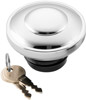 Biker's Choice Vented Screw In Locking Gas Cap Fits 96-18 Harley Davidson