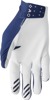 THOR SPORTMODE Iconic Gloves Men's 2XL White/Navy - Men's 2XL White/Navy gloves for MX & street riding