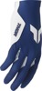 THOR SPORTMODE Iconic Gloves Men's 2XL White/Navy - Men's 2XL White/Navy gloves for MX & street riding