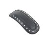 Mustang Black Studded Fender Bib Fits H-D FLSTS