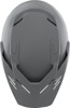 ICON Elsinore Monotype Helmet Matte Gray 2XL - Modular off-road helmet with visor