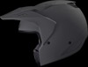 ICON Elsinore Monotype Helmet Matte Gray 2XL - Modular off-road helmet with visor