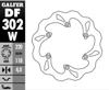 Solid Wave Rear Brake Rotor - Fits Some 1987-2024 Suzuki DR & RM Models