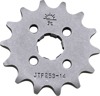 JT Front Steel Sprocket 14T-420 JTF253.14 For Honda JT Front Steel Sprocket 14T-420 JTF253.14 For Honda