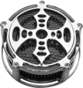 Ace's Wild Billet Air Cleaner Bad Axe Chrome - For 08-17 Harley Ace's Wild Billet Air Cleaner Bad Axe Chrome - For 08-17 Harley