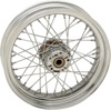 17x4.5 Laced Wheel - Chrome Hub w/ Chrome Rim - Side Valve Hole - For 08-17 FXD/FXDWG (w/o ABS) 17x4.5 Laced Wheel - Chrome Hub w/ Chrome Rim - Side Valve Hole - For 08-17 FXD/FXDWG (w/o ABS)