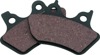 TwinPower Organic Brake Pads Front & Rear Fits 00-07 Softail Dyna XL