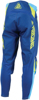 Answer Syncron Envenom Pants Blue/Hyper Acid Youth 22 - Youth riding pants in Blue/Hyper Acid, size 22