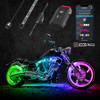 XKGLOW XKchrome LED Whip Light Kit 48in App Control 2nd Gen ATV UTV - 48in LED whip light kit with app control for ATV/UTV