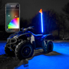 XKGLOW XKchrome LED Whip Light Kit 48in App Control 2nd Gen ATV UTV - 48in LED whip light kit with app control for ATV/UTV