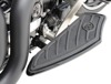 Performance Machine Contour Driver Floorboard Black Ano
