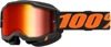 Accuri 2 Snow Black / Chicago / Gray Goggles - Red Dual Mirrored Lens