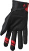 Thor Intense Assist Dart Gloves Black/Red M Unisex - Athlete inspired MTB/BMX gloves