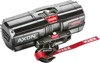 Warn AXON 4500-RC Winch with Synthetic Rope Black