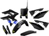 Cycra Complete Powerflow Body Kit Black Fits Honda