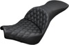 Explorer Lattice Stitched 2-Up Seat - Black - For FLDE FLHC