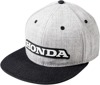 Men's Honda Bold Snapback Hat Grey/Black One Size by Factory Effex