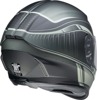 Z1R Jackal Dark Matter Helmet - Matte Silver/Green (M) - Full-face helmet with drop-down sun visor