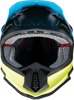 Z1R Youth F.I. Fractal MIPS Helmet Hi-Vis Yellow/Blue M - Youth MX helmet with MIPS technology