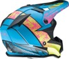 Z1R Youth F.I. Fractal MIPS Helmet Hi-Vis Yellow/Blue M - Youth MX helmet with MIPS technology