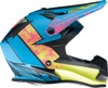 Z1R Youth F.I. Fractal MIPS Helmet Hi-Vis Yellow/Blue M - Youth MX helmet with MIPS technology