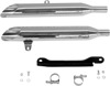 Slash Cut Slip On Exhaust - For 99-14 Yamaha Road Star 1600/1700 Slash Cut Slip On Exhaust - For 99-14 Yamaha Road Star 1600/1700