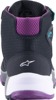 Alpinestars Stella CR-X Drystar Shoes Black/Gray/Purple/Teal Women's US 10