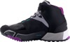 Alpinestars Stella CR-X Drystar Shoes Black/Gray/Purple/Teal Women's US 10