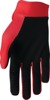 THOR LAUNCHMODE Gloves Men's M Black/Red - Short cuff gloves for off-road and street riding