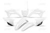UFO Complete Plastic Kit White Fits Honda