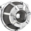 Arlen Ness Inverted Beveled Air Cleaner Kit Chrome