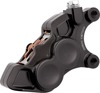 Arlen Ness Black Tech 4 Piston Front Right Brake Caliper 11.8"