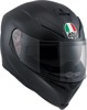 K-5 S Full Face Street Motorcycle Helmet Black 2X-Large