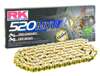 RK GB520MXU 114 Link Gold UW-Ring Sealed Racing Chain - Sealed 520 race chain, 114 links, gold, UW-ring