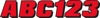 Series 300 Carbon Fiber Registration Kits - Wtr Reg Kit Red/Blk Series 300 Carbon Fiber Registration Kits - Wtr Reg Kit Red/Blk