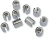 K&L Chrome/Zinc Spoke Wheel Weights 1 oz 10 Pack - Non-lead chrome/zinc spoke weights, 10 pack