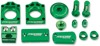 Green Bling Pack by Moose Fits 11-18 Kawasaki KX250F 09-18 KX450F