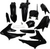 Powerflow Body Kit - Black - For 18-22 YZ450F, 19-23 YZ450FX & YZ250F, 19-23 YZ250F