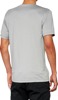 100% Men's Mission Athletic Tee - Heather Gray, Size M