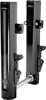 Performance Machine 49mm Contrast Cut Lower Fork Legs Black Harley Dyna Softail