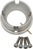 WSM Carburetor Adapter Mikuni SBN 44mm Oil Injection Silver - Adapter for Mikuni SBN 44mm with oil injection