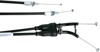 Motion Pro Black Throttle Cable Set Push-Pull