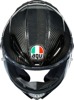 AGV Pista GP RR Mono Carbon Full Face Helmet Gloss Black Medium - Full face carbon helmet, gloss black, size M
