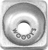 Woody's Angled Aluminum Support Plate 5/16in 96 Pack - Angle support plates for 5/16in studs, 96 pcs