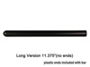 Vortex Racing Clip-On Replacement Bar 11.375in Black - Replacement clip-on bar, 11.375in, black