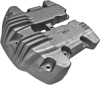 Rocker Cover Ribbed Raw - For 17-19 Harley Softail Touring Rocker Cover Ribbed Raw - For 17-19 Harley Softail Touring